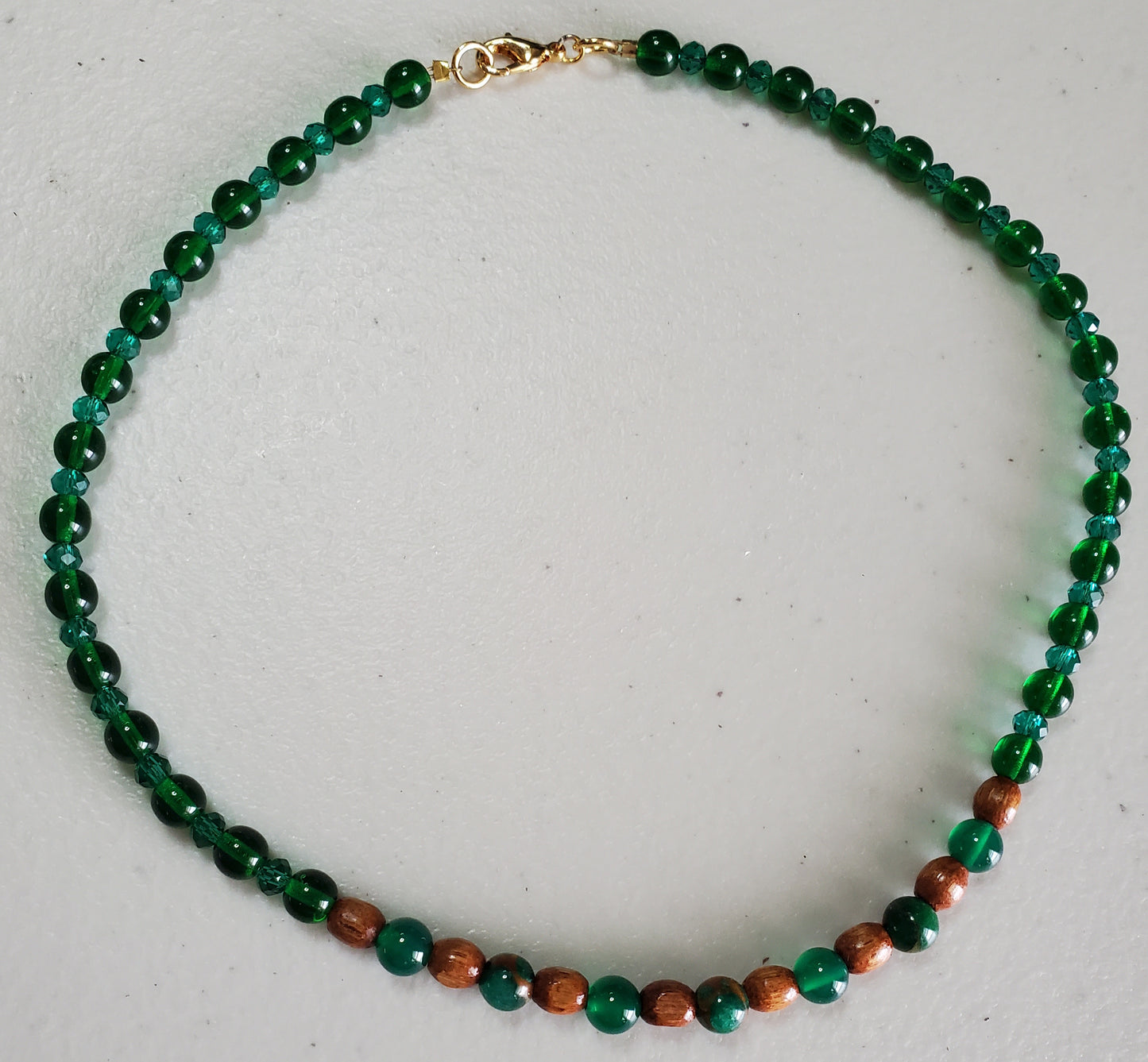 Emerald Choker Gemstone Necklace – Elegant May Birthstone Jewelry