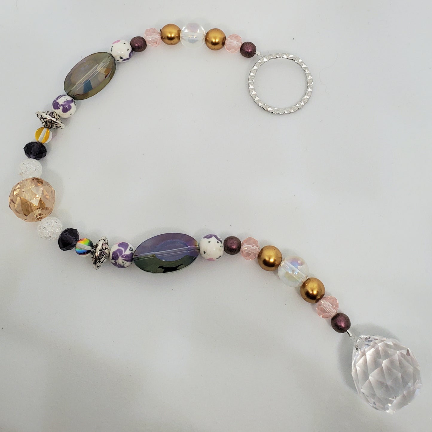 Suncatcher - Purple Floral