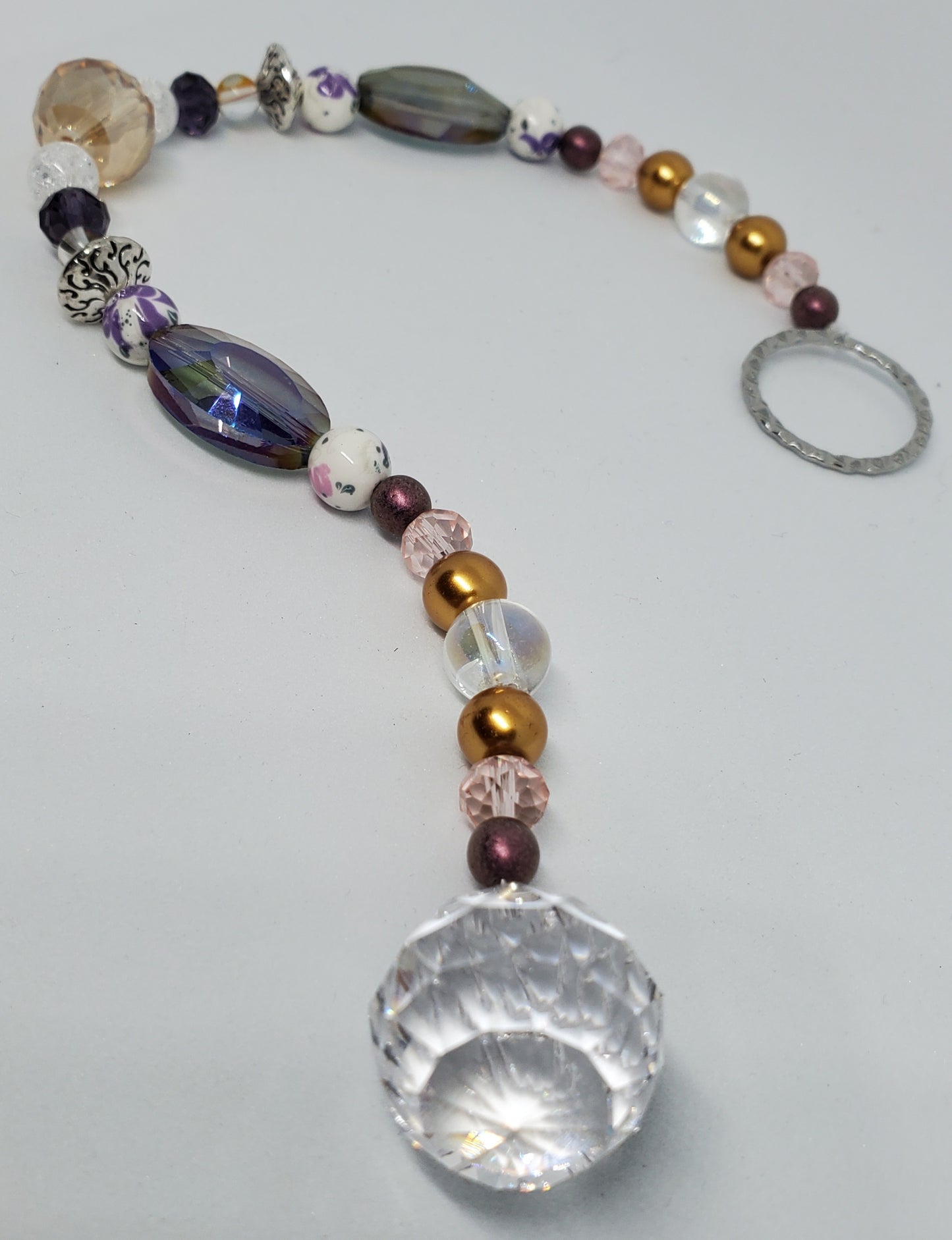 Suncatcher - Purple Floral