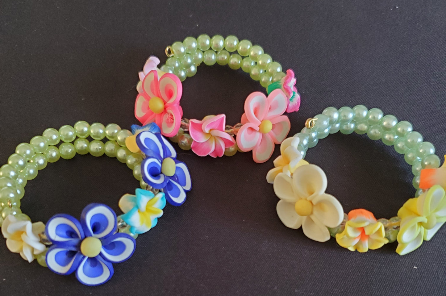 Flower Garden Child's Bracelet