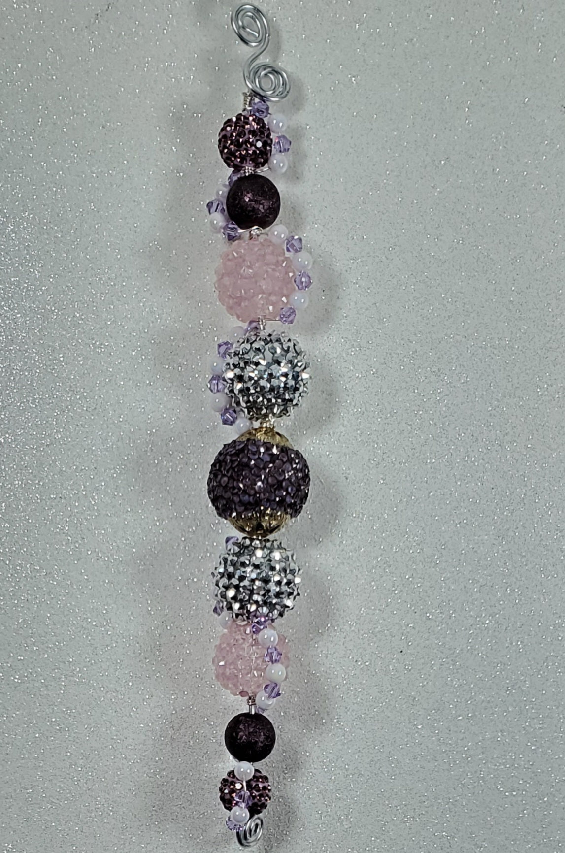 Vintage Glamour Beaded Ornament