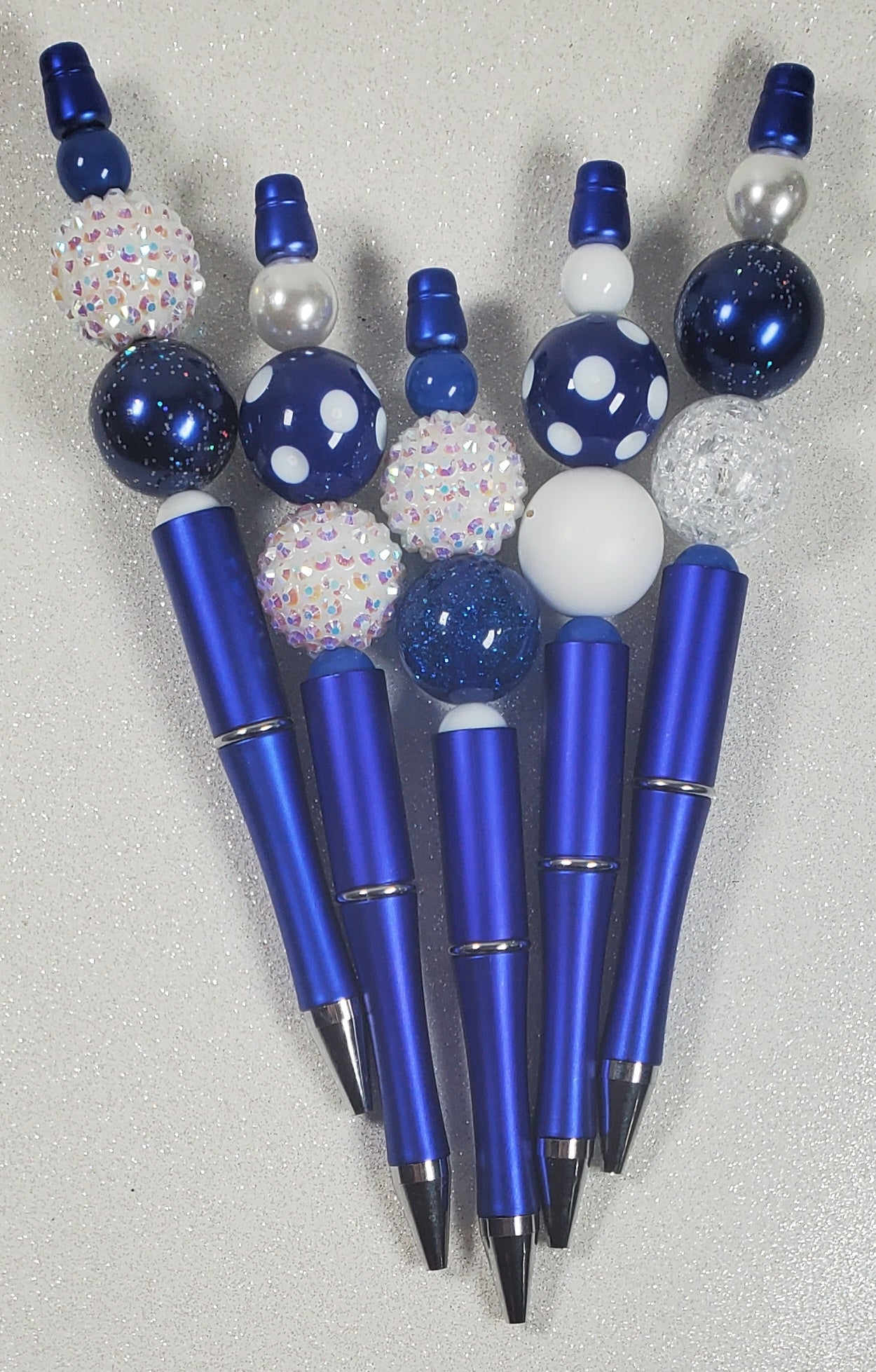 Happy Holidays Beaded Pen