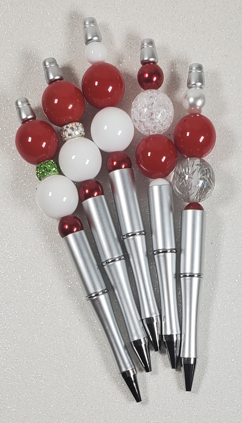 Happy Holidays Beaded Pen