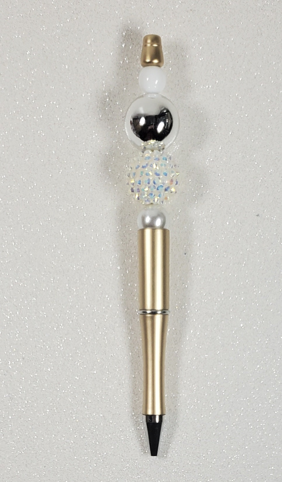 Happy Holidays Beaded Pen