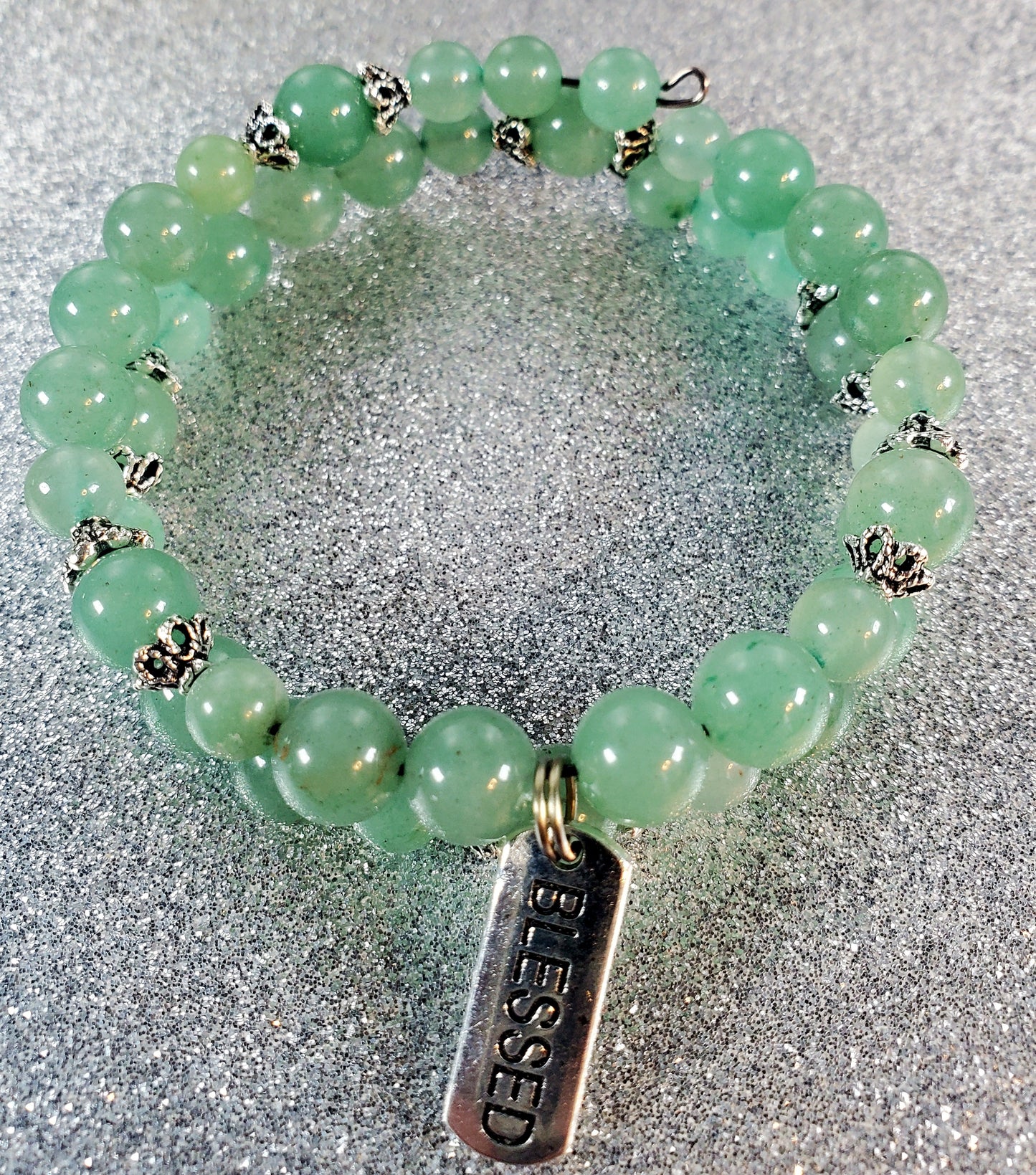 Intention Bracelet - Blessed - Gemstone
