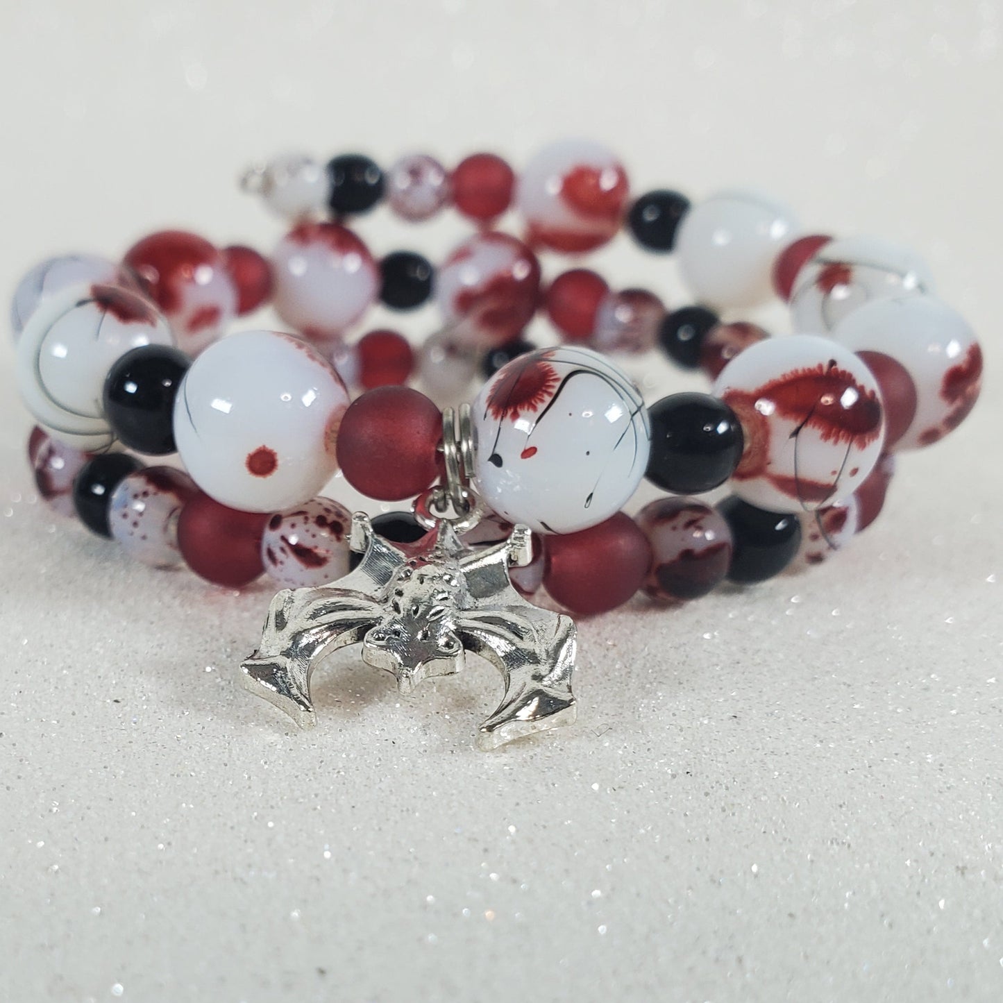 Halloween Bracelet: Vampire Bat