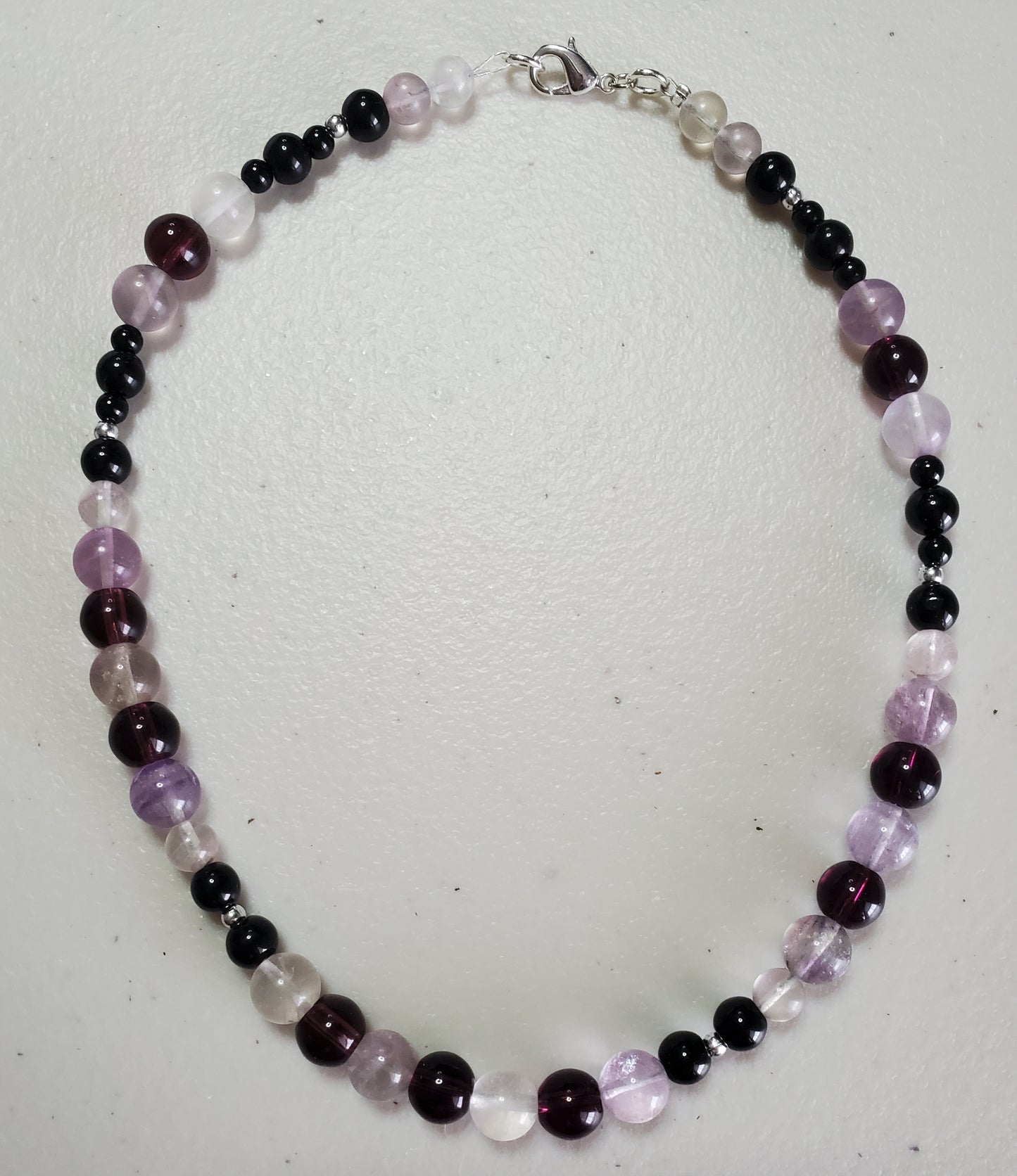 Gemstone Jewelry Set – Amethyst & Rose Quartz Radiance