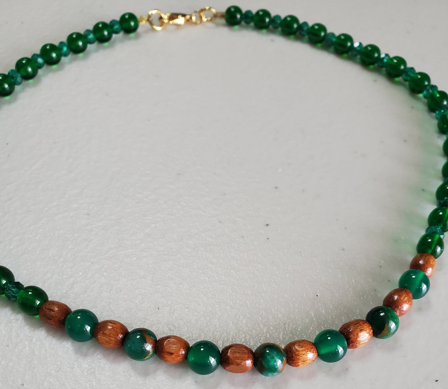 Emerald Choker Gemstone Necklace – Elegant May Birthstone Jewelry