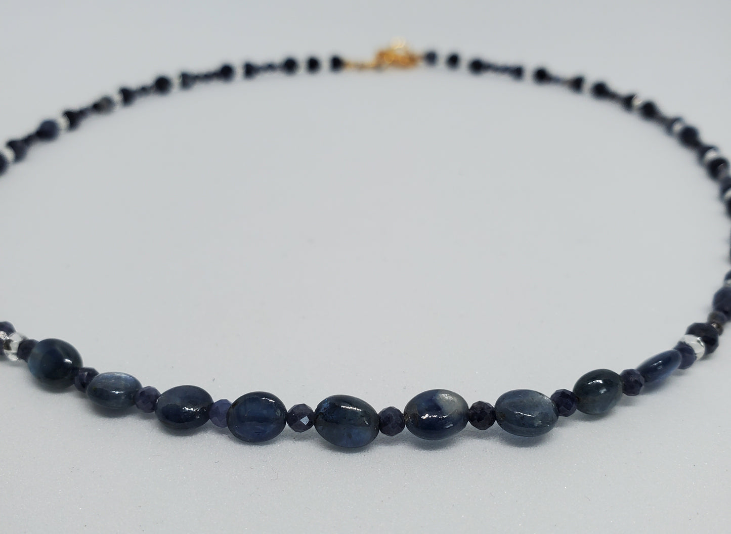 Sapphire Gemstone Necklace – Elegant Handcrafted Jewelry Set