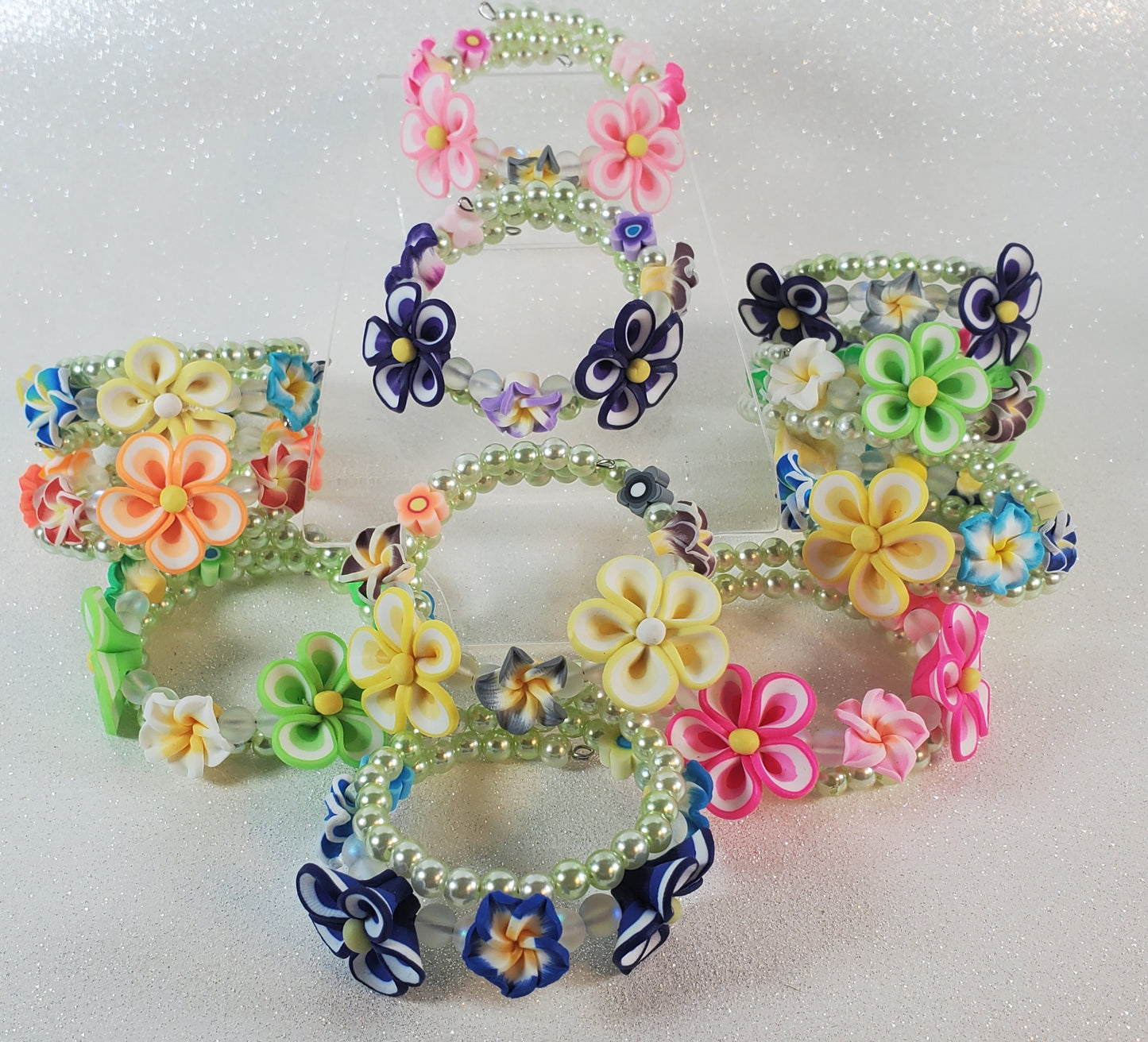 Flower Garden Child's Bracelet