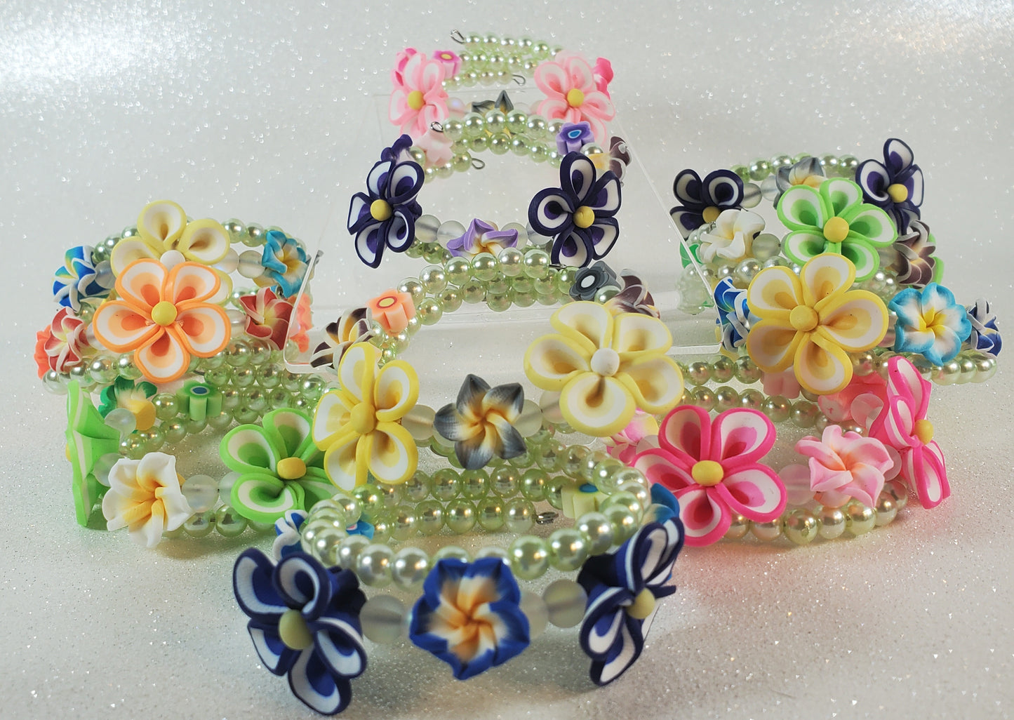 Flower Garden Child's Bracelet