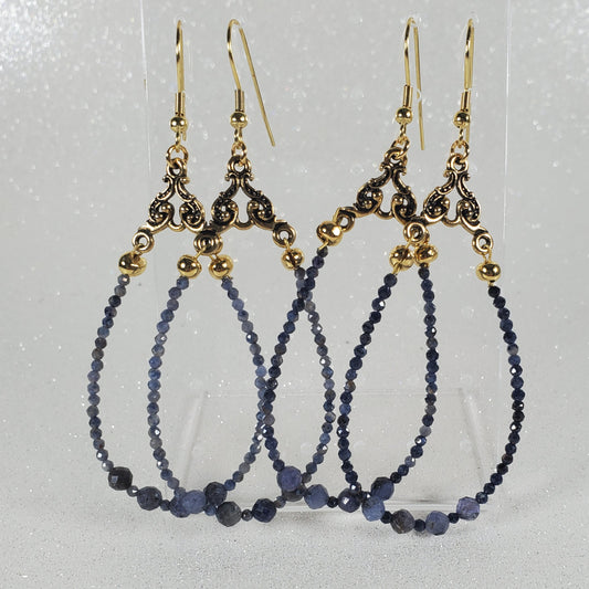 Gemstone Earrings: Tanzanite
