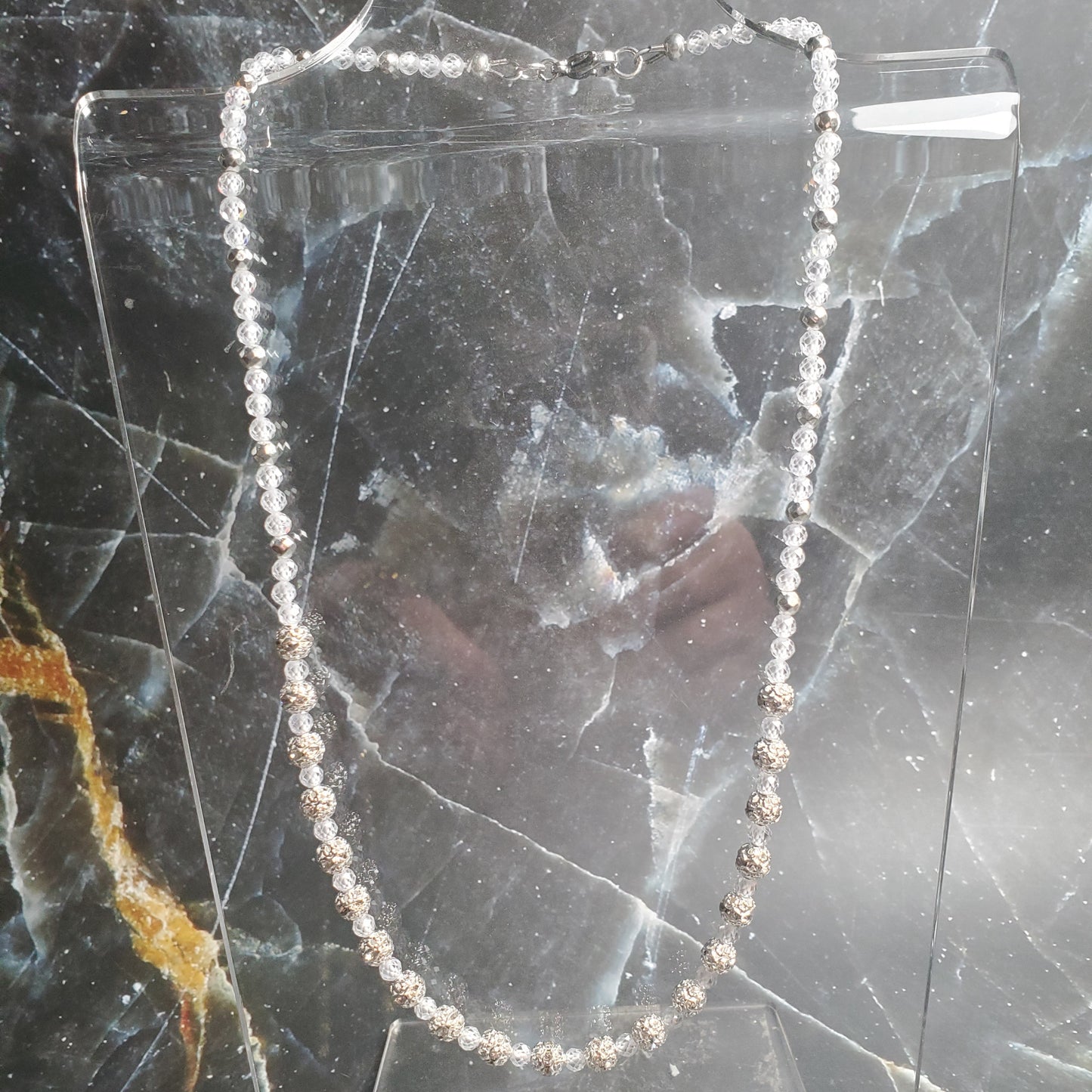 Gemstone Necklace: Zircon