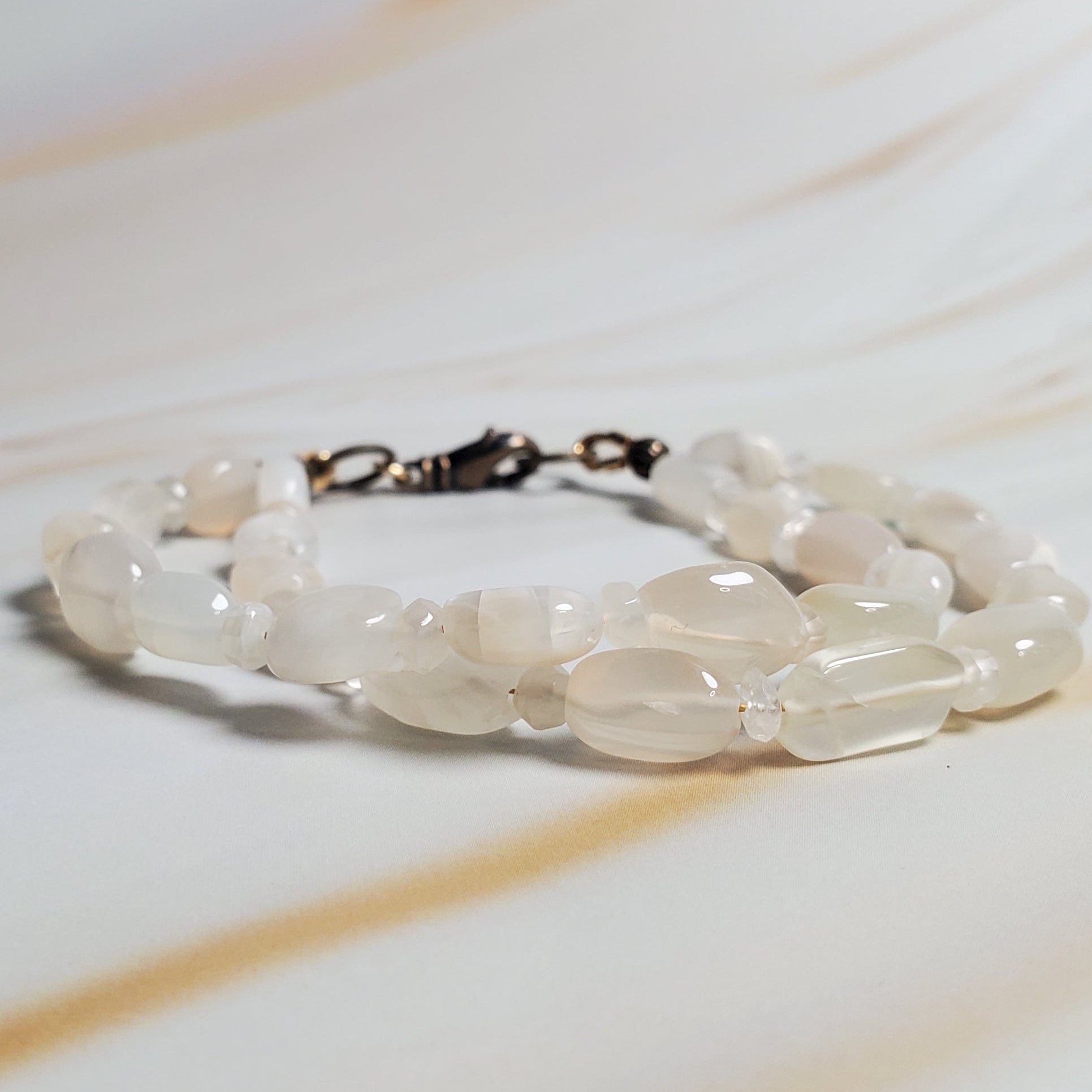 Bracelet on a marble surface