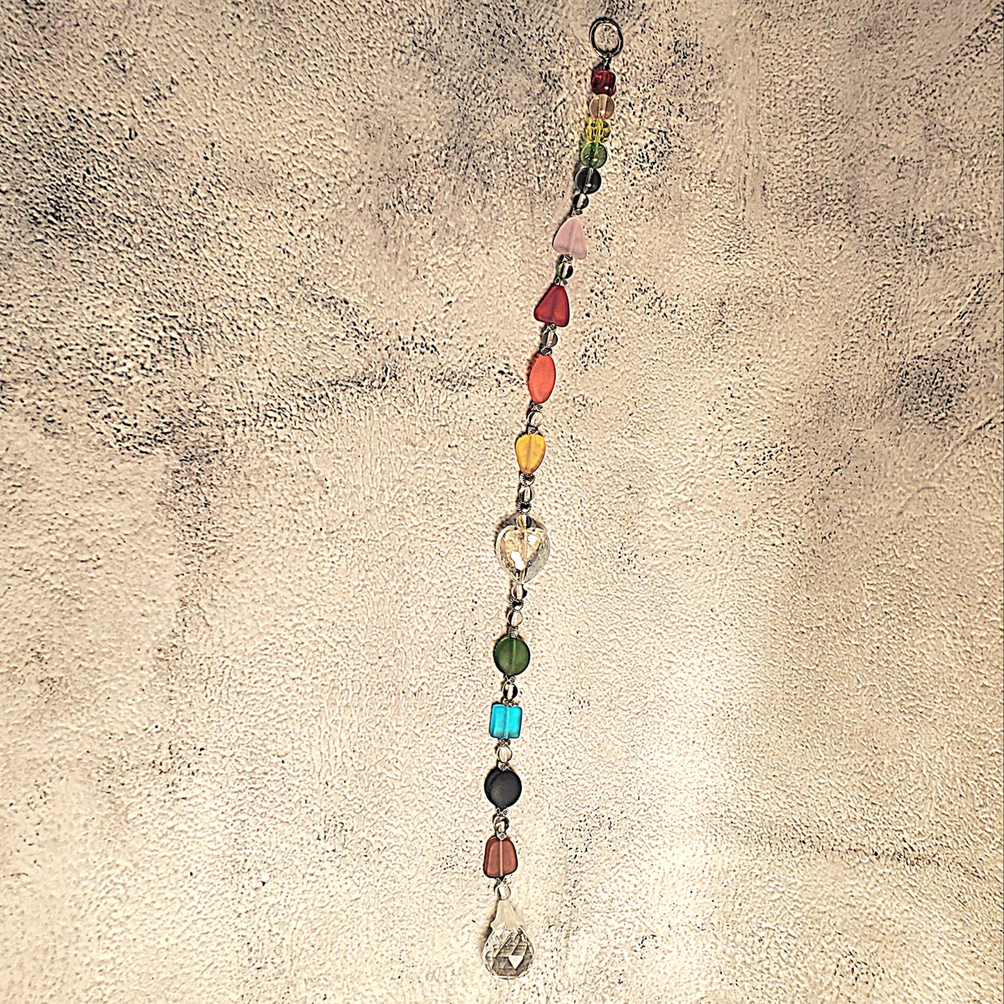 Crystal Suncatcher: Sea Glass Rainbow Suncatcher