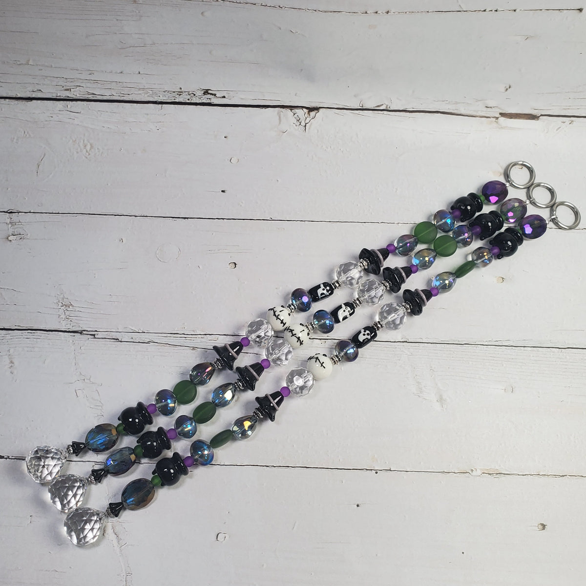 Witch’s Cauldron Crystal Suncatcher – Halloween Window Prism Décor
