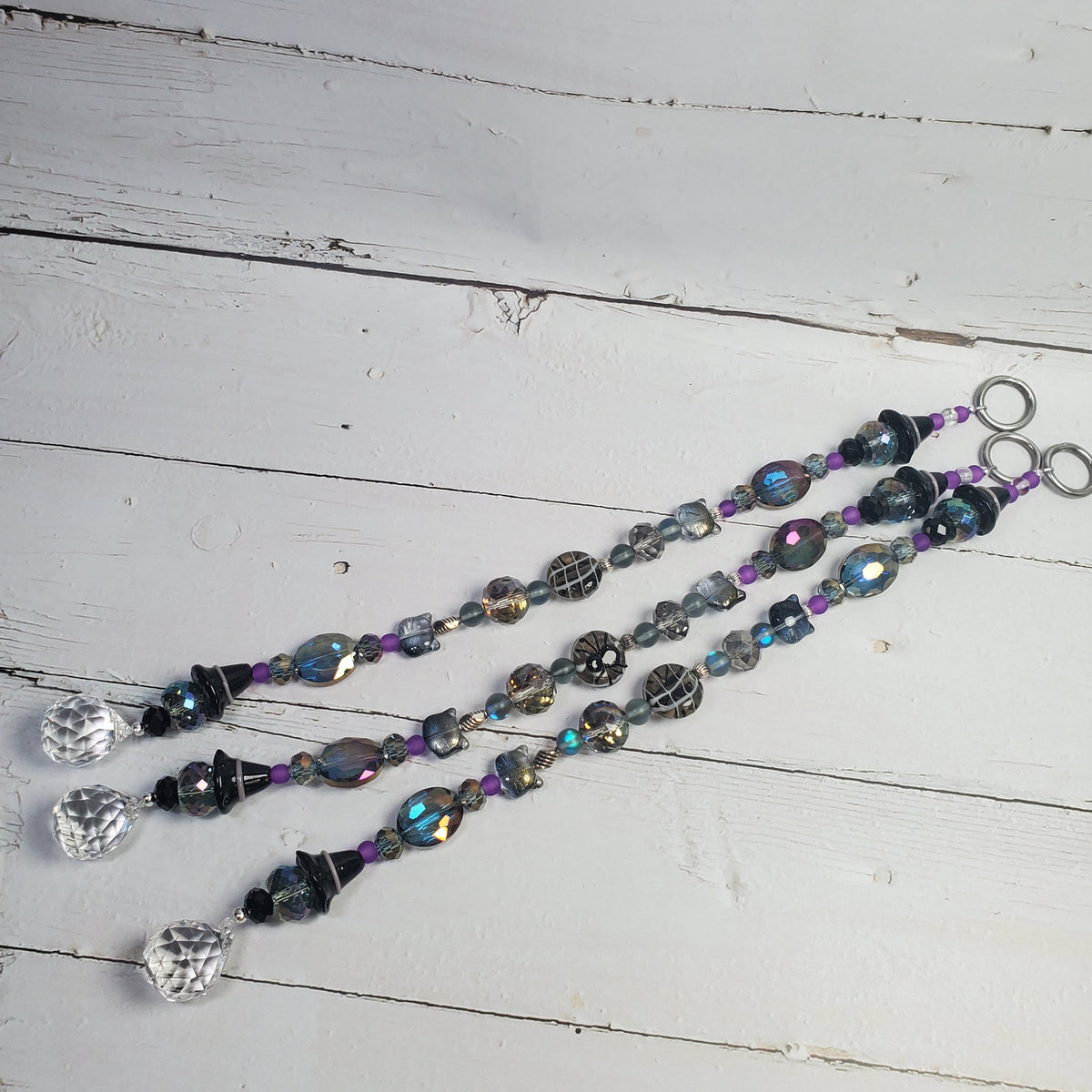 Witch’s Hat & Black Cat Crystal Suncatcher – Halloween Rainbow Window Décor