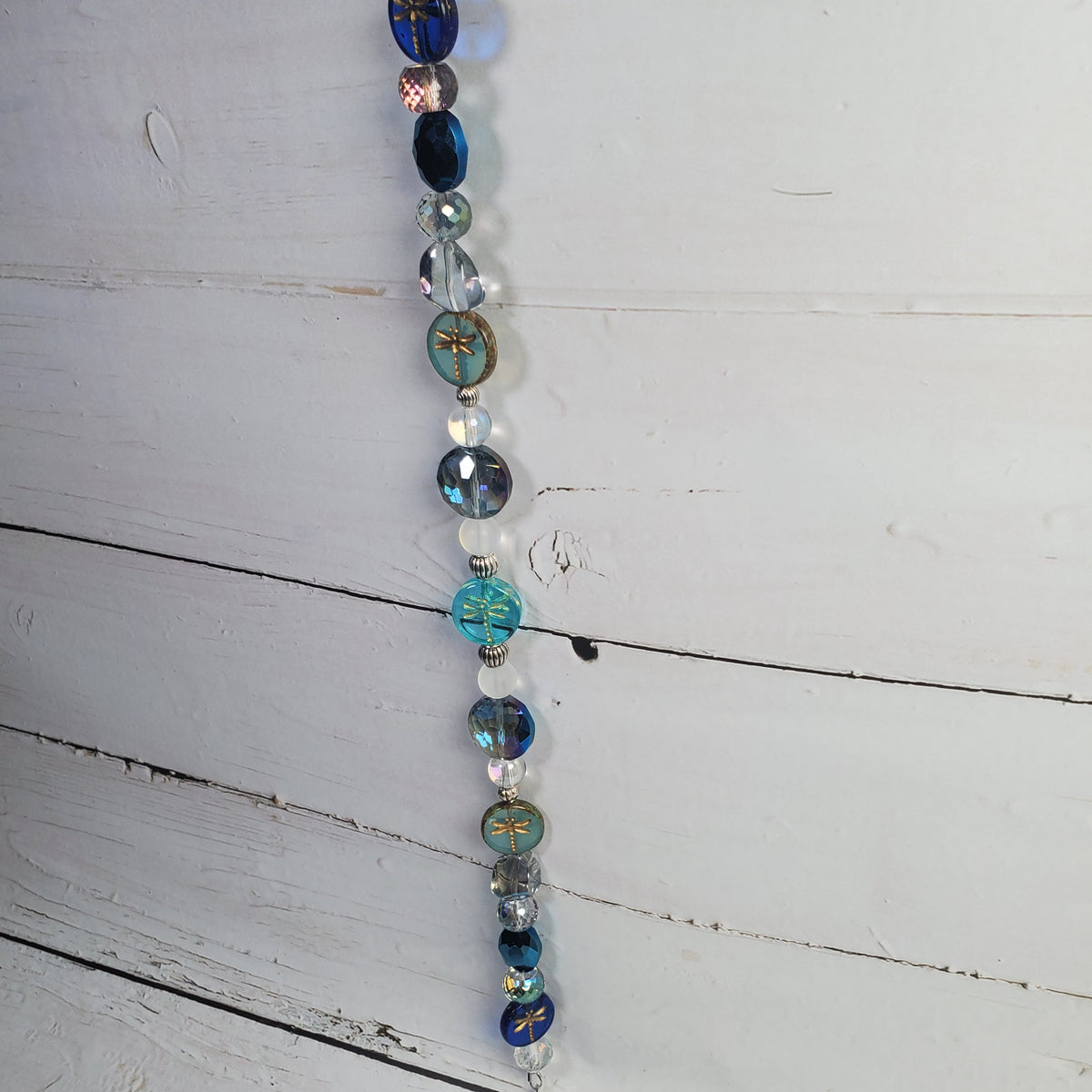 Blue Dragonfly Crystal Suncatcher – Serene Rainbow Window Décor