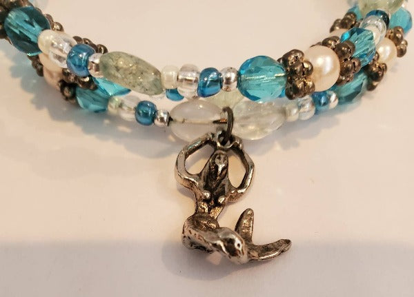 Mermaid Bracelet and Earring set