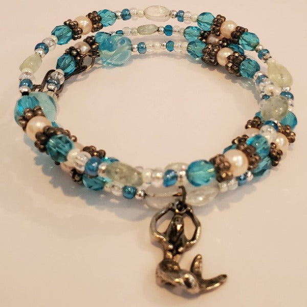 Mermaid Bracelet and Earring set