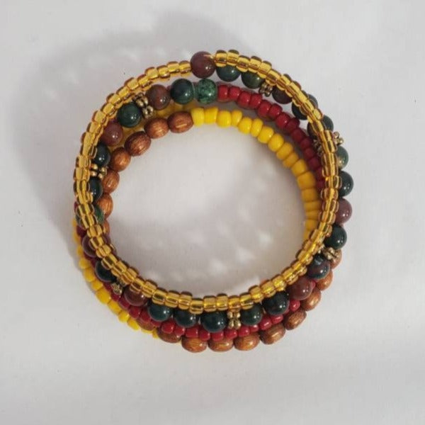 Fall Colors Boho bracelet