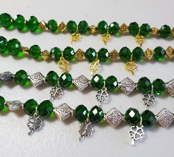 Luck O' the Irish Shamrock Bracelet